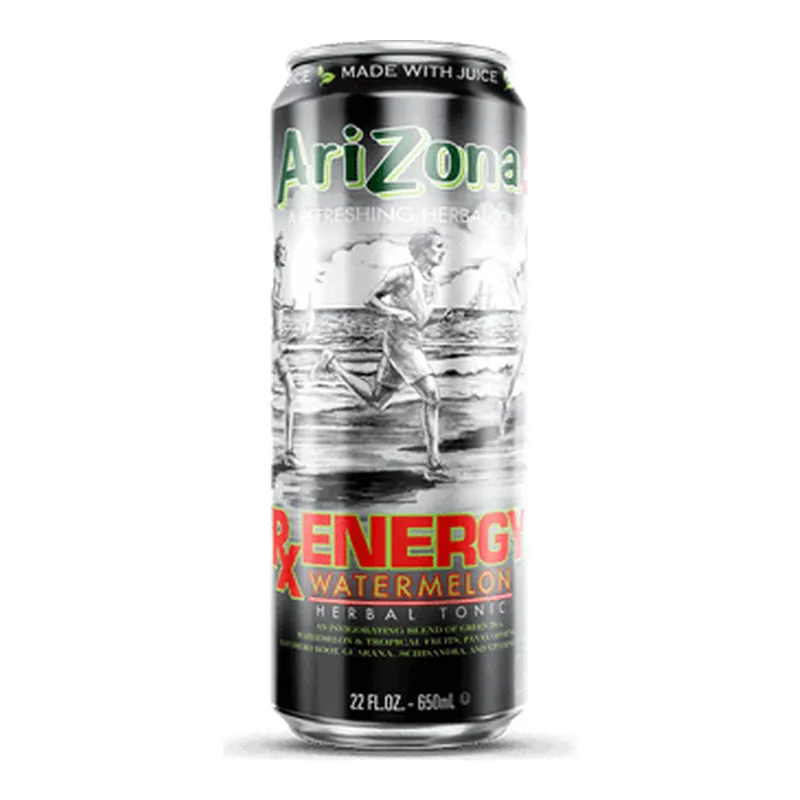 AZ RX ENERGY WATERME 24/22 oz cans