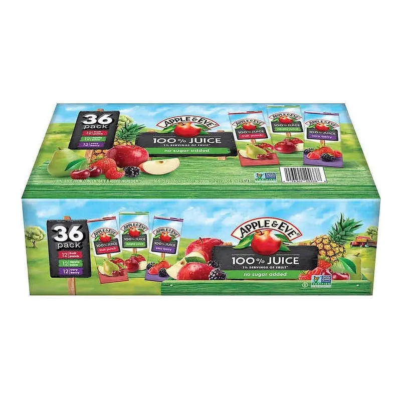 100% A&E VP Juice Boxes