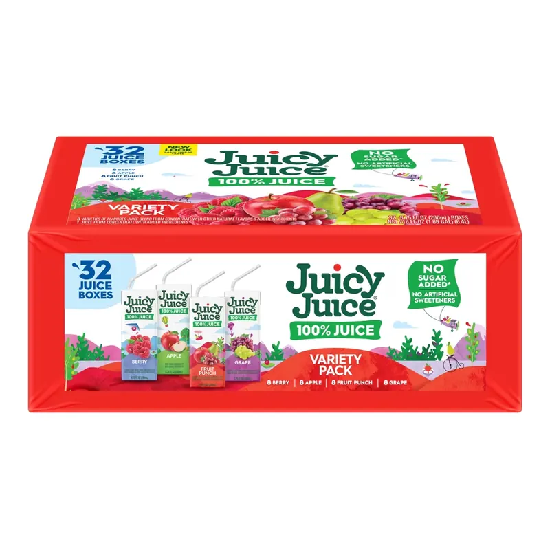 JUICY JUICE Juice Boxes 6.75oz/32PK