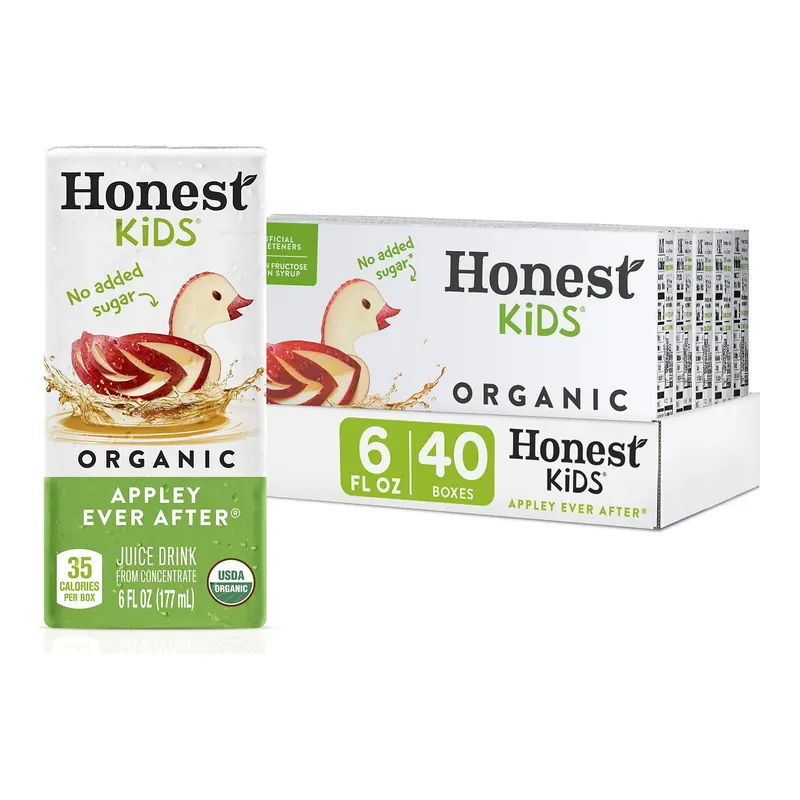 Honest Kids Organic Juice Boxes 6.75oz/40PK