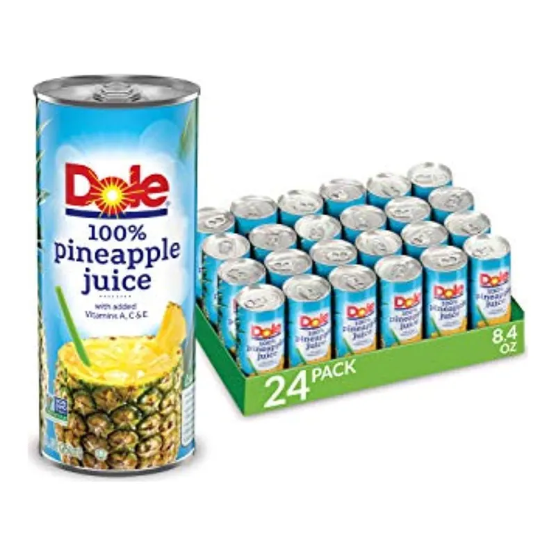 Dole 100% Pineapple Juice, 8 fl. oz., 24 pk.