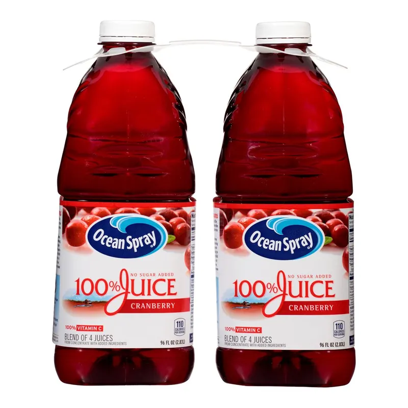 Ocean Spray Cranberry Juice 100% - 96 fl. oz., 2 pk.