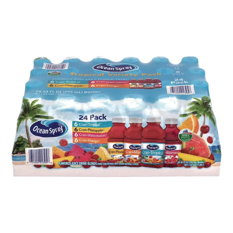 Ocean Spray Juice Drink Variety Pack 10 fl. oz., 18 pk.