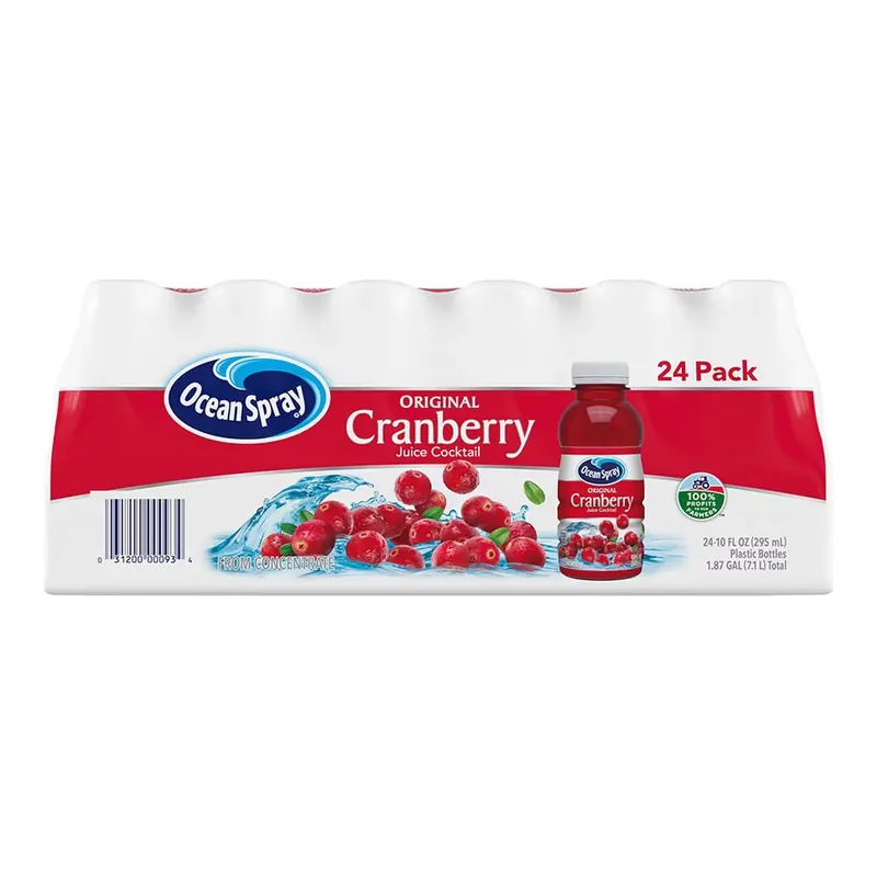 Ocean Spray Cranberry Juice Cocktail, 10 fl. oz., 24 pk.