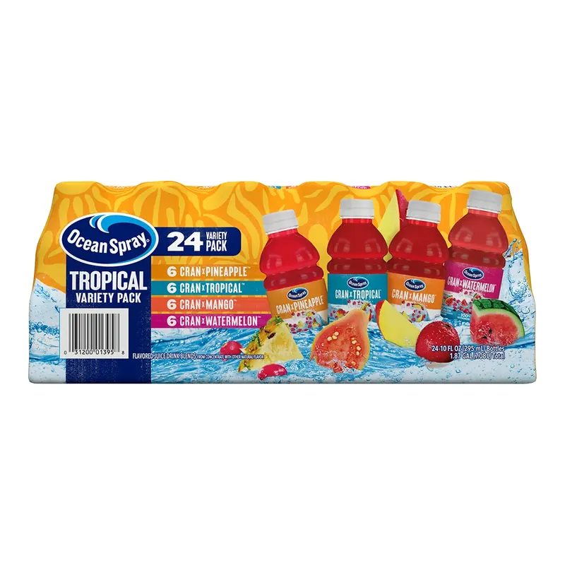 Ocean Spray Tropical Variety Pack, 24 ct./10 oz.