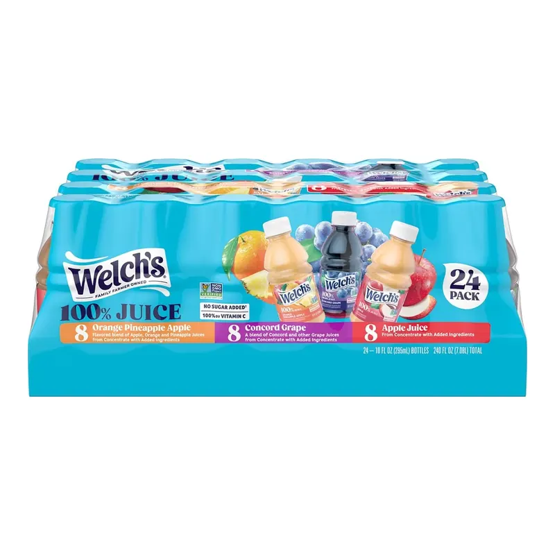 WELCH'S JUICE DRINK VARIETY PACK 24/10 oz