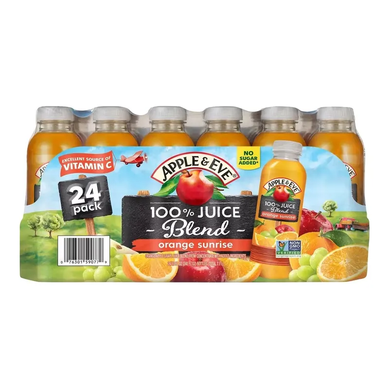Apple & Eve 100% Juice Orange Sunrise Blend 10 fl. oz., 24 pk.