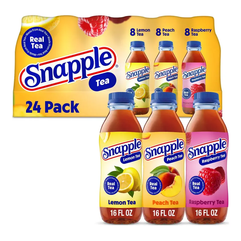 Snapple Tea Variety Pack, 16 fl. oz., 24 pk.