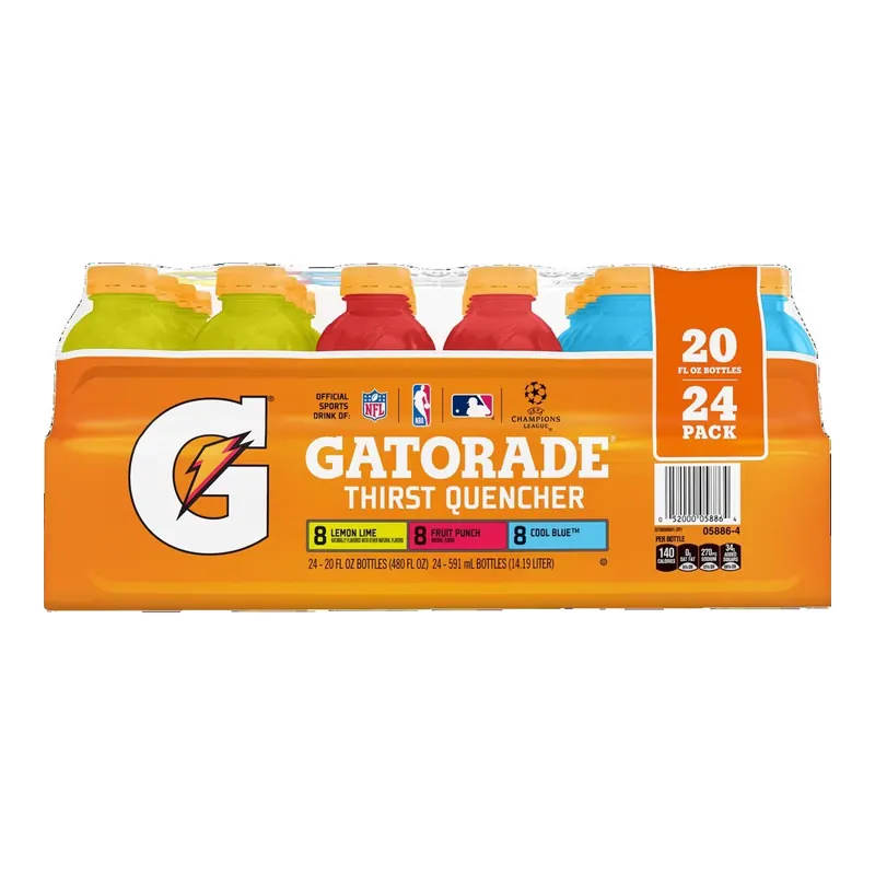 Gatorade Sports Drinks Variety Pack, 20 fl. oz., 24 pk.