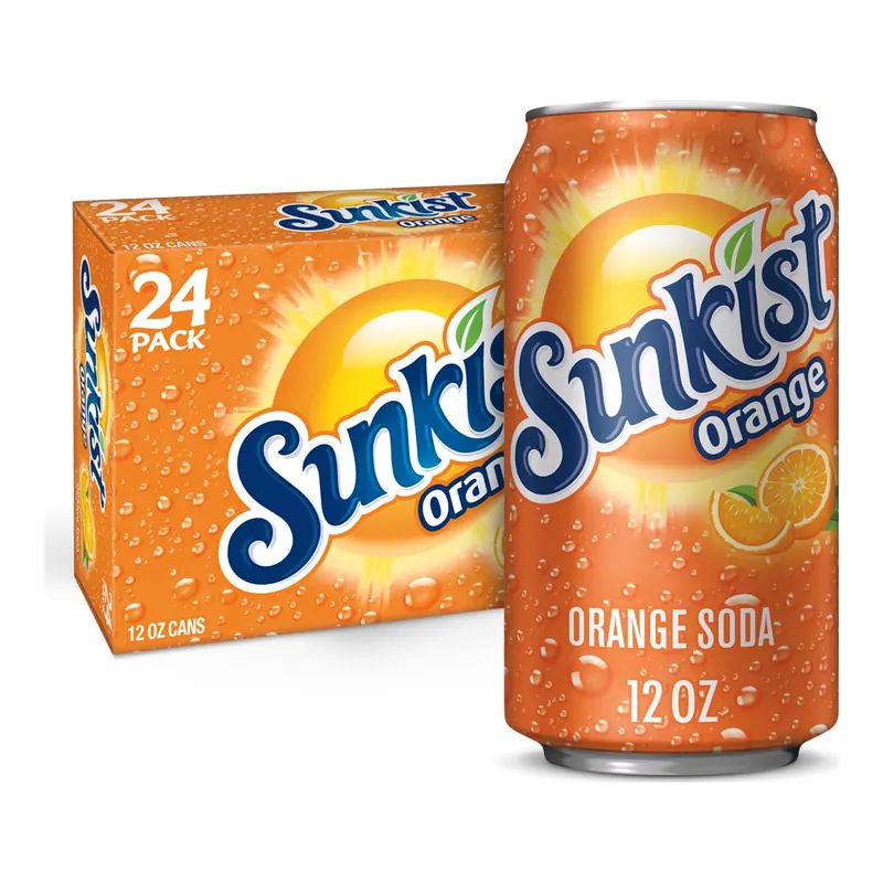 SUNKIST ORANGE 24PK CANS