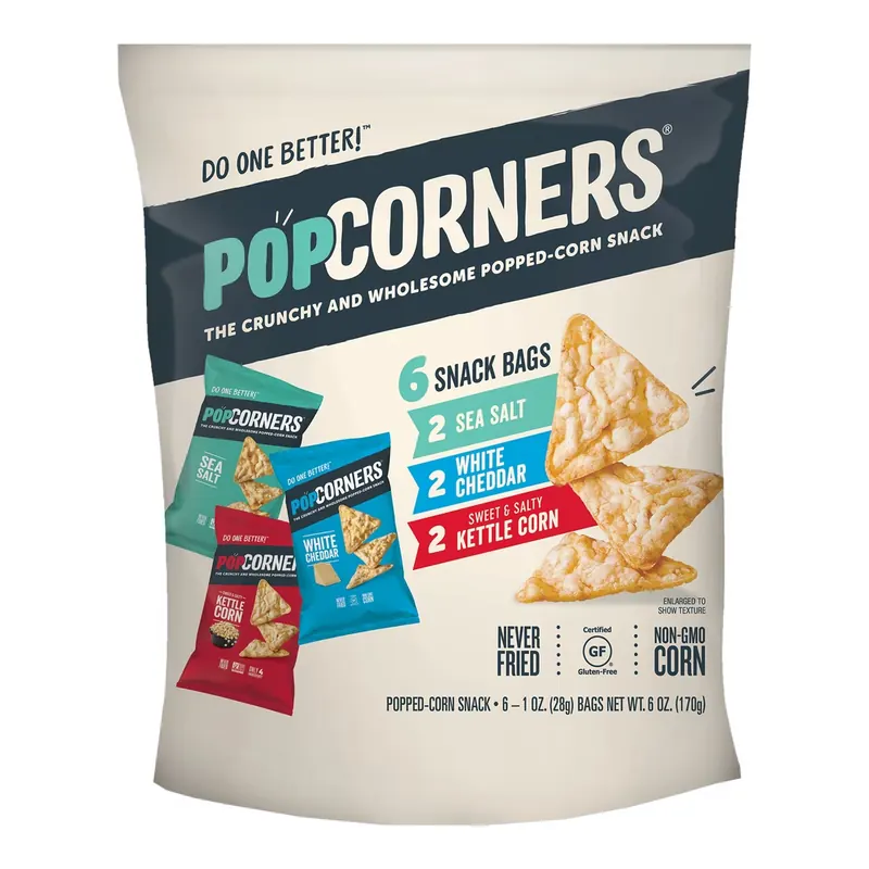 PopCorners Variety Pack Chips, 1 oz, 28 ct.