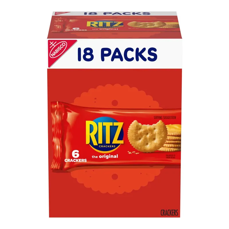 RITZ Original Crackers, 3.43 oz., 18 pk.
