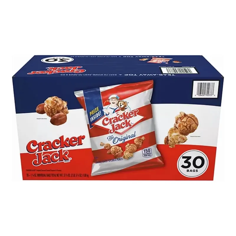 Cracker Jack Original Caramel Coated Popcorn and Peanuts 1.25 oz., 30 pk.