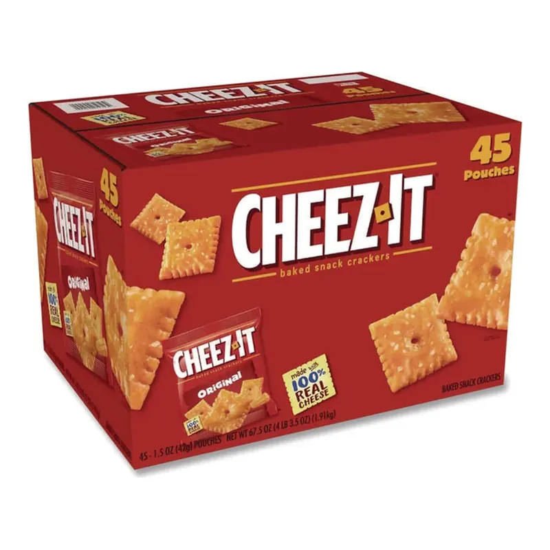 Cheez-It Original Baked Snack Crackers 1.5 oz., 45 pk.