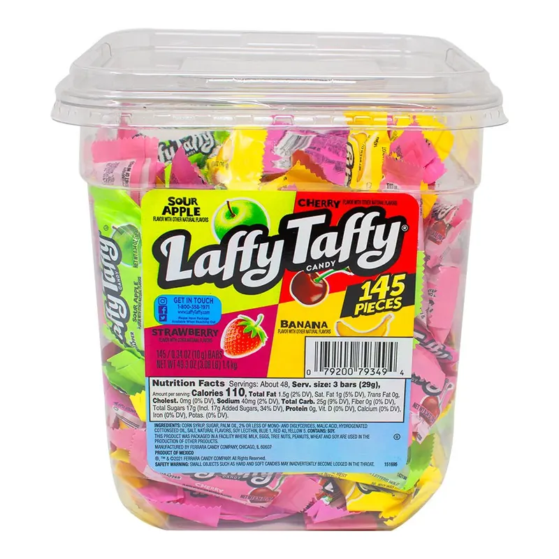 Laffy Taffy Assorted Flavors, 145 pcs.