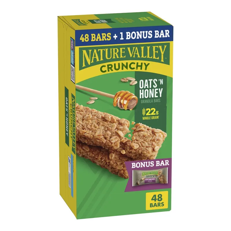 Nature Valley Oats 'n Honey Crunchy Granola Bars, 49 ct.