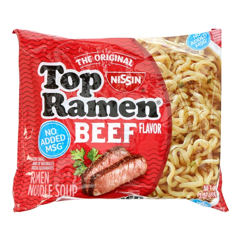 TOP RAMEN BEEF 24 / 3 OZ POUCHES