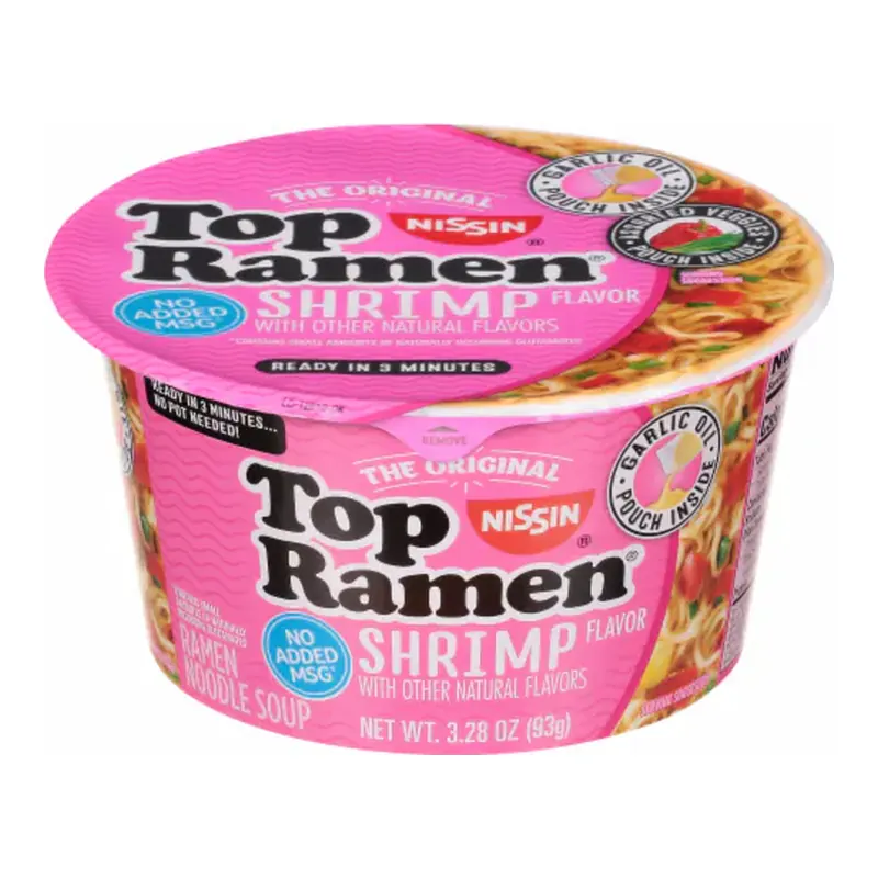TOP RAMEN BOWL SHRIMP 6PK