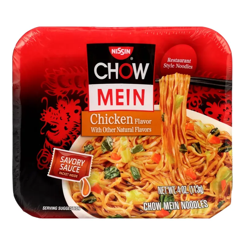 CHOW MEIN CHICKEN 8/4 OZ BOWLS
