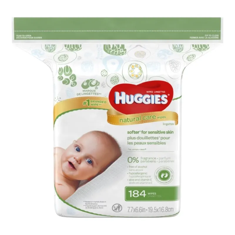 HUGGIES NON SCENTED WIPES