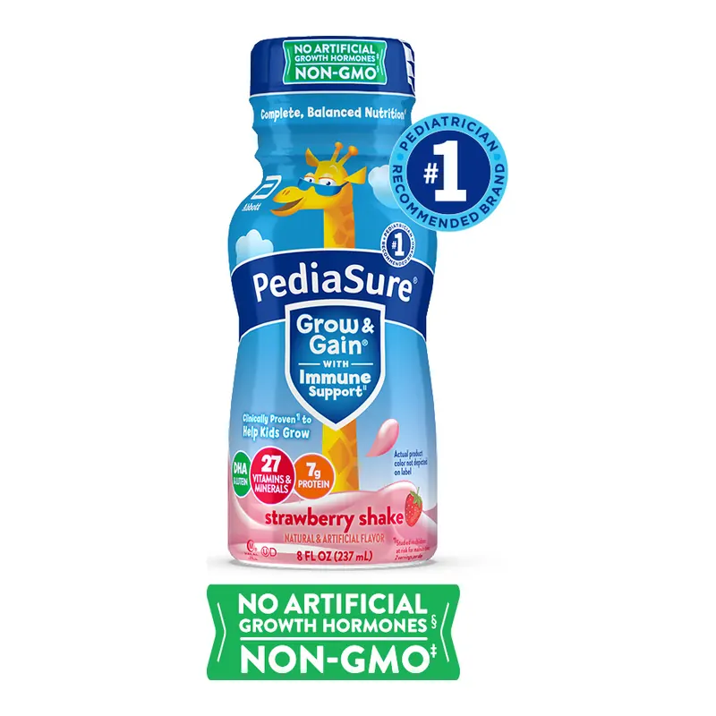 PEDIASURE STRAWBERRY 24/8 OZ BOTTLES