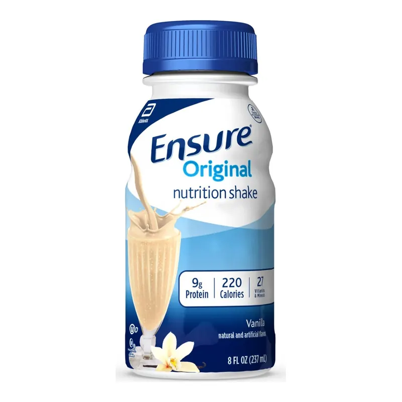 ENSURE VANILLA 24/8 OZ BOTTLES
