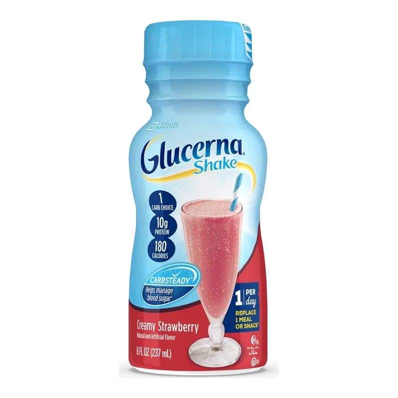 GLUCERNA STRAWBERRY 24/8 OZ BOTTLES